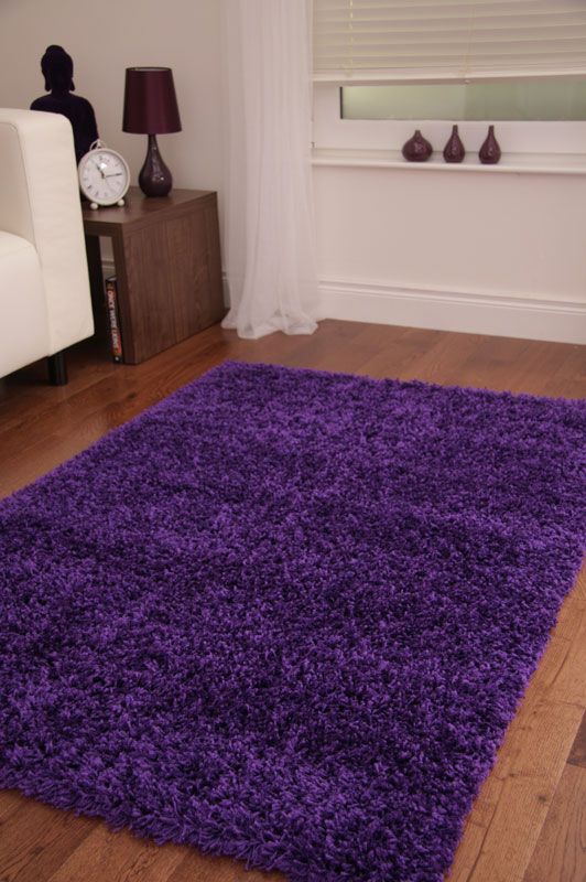 Small Medium Extra Large Mat Purple Plum Aubergine Soft Thick Quality